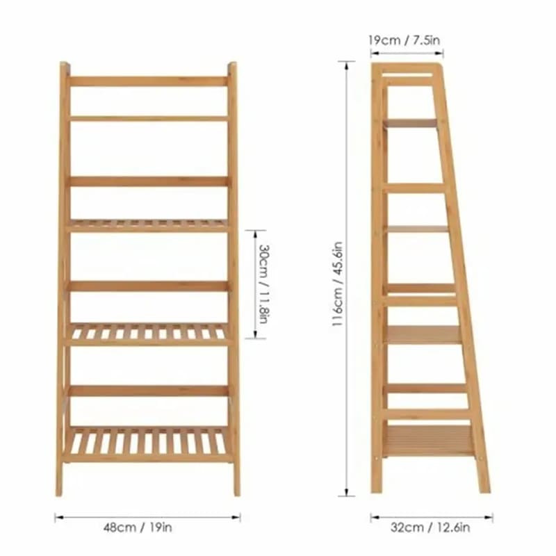 Bamboo Ladder Showshelf