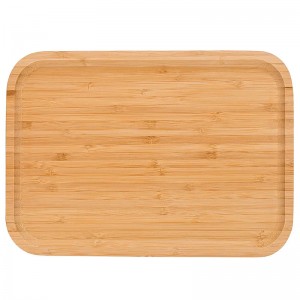 2 -częściowa paleta serwisowa hurtowa wykonanana zamówienie bambusowa taca śniadaniowa (1)