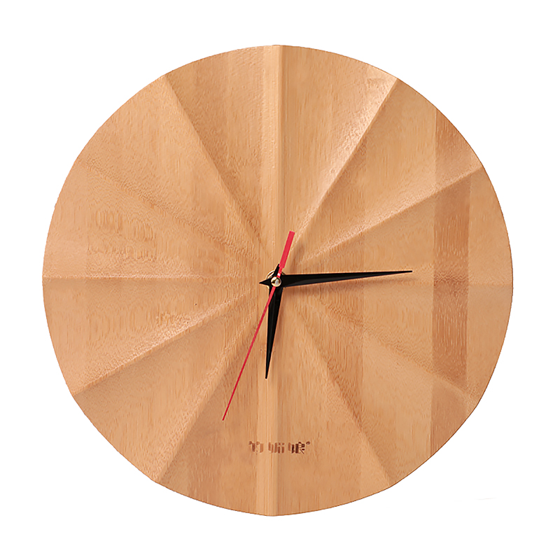 Bambusowe rzemiosło kreatywne zegar ścienny dekoracja domu